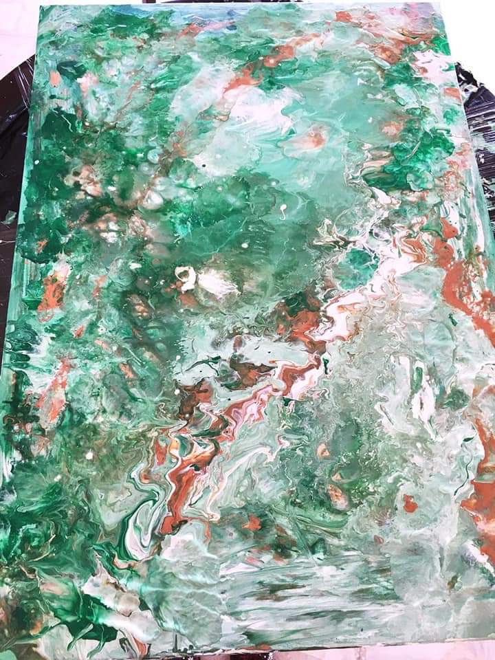 Acrylic paintings
