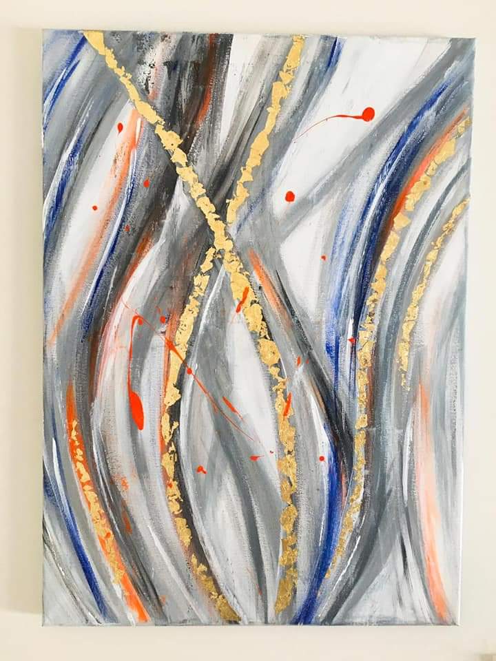 Acrylic painting